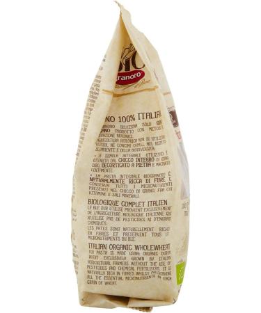  Granoro GRANORO Organic Whole Grain Fusilli Pasta 500g - Pack of 4 - Buy Online on GoSupps.com