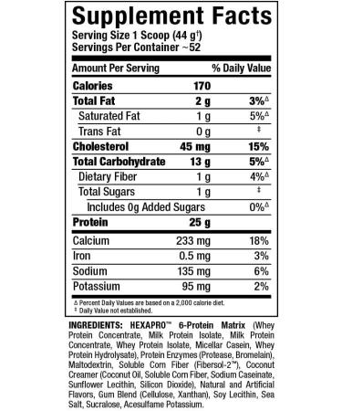 ALLMAX Hexapro Ultra-Premium 6-Protein Blend - French Vanilla, 5 lbs | High-Quality Protein Supplement - Buy Online on GoSupps.com