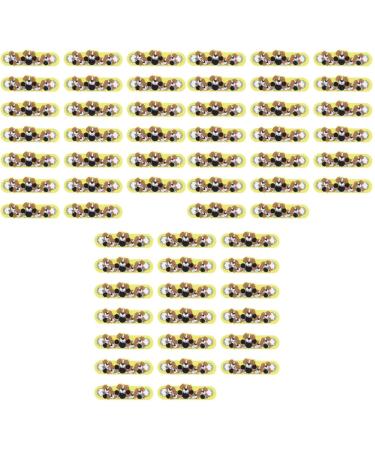 Kisangel Kids Stickers Toddler Stickers 60 pcs Stickers Crystal Indicator Liquid Strip Strips Sticker Patch Forehead Stick-on Fever Baby Toddler Stickers Yellow Brownx3pcs 7.5x2.5cmx3pcs
