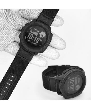 Abanen 22mm Nylon Military Style Watch Bands for Garmin Instinct - Durable Wristband Strap - Buy Online on GoSupps.com