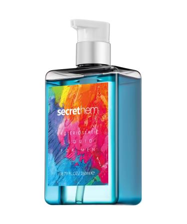 Secrethem Men s Intimate Wash pH-Balancing Mint & Verbena Cleanser for Odor Control Freshness & Sensitive Skin | 8.8 fl oz