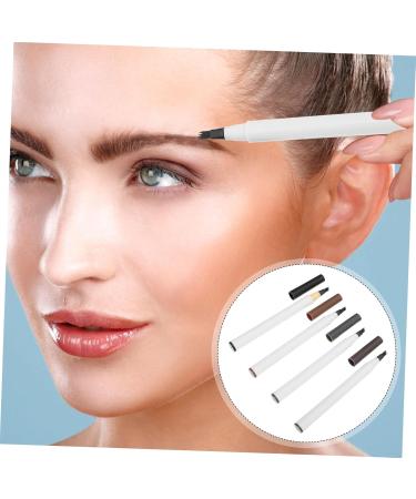 Angoily 8 Pcs Four Forked Eyebrow Pencil Miss Cosmetic Eyebrow Powder - Buy Online on GoSupps.com