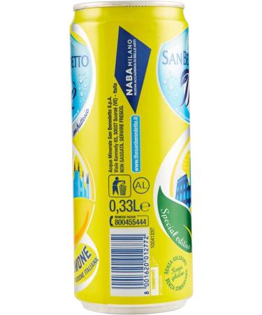 San Benedetto S.Benedetto The Lemon Can - 24 pieces of 330 ml 7900 ml  - Buy Online on GoSupps.com