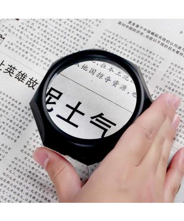 5 Times Desktop Glass Portable Base Optical Glass Read Newspaper Seal Coin Identification Made in China - Buy Online on GoSupps.com