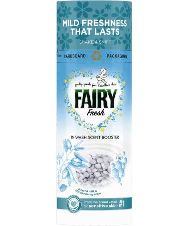 Fairy Laundry Washing Pack for Sensitive Skin: Fresh Fabric Conditioner 26w 858ml + In-wash Scent Booster Beads Almond Milk & Manuka Honey 176gr + Non Bio Pods Capsules 2Pk x 13Pods - Buy Online on GoSupps.com