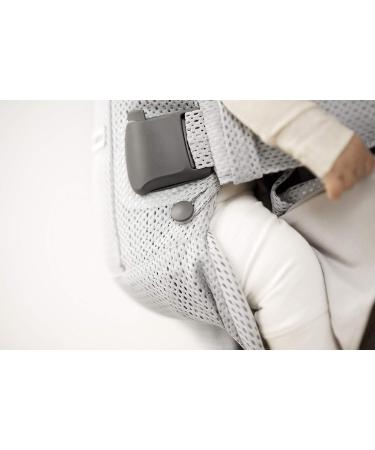 BabyBjrn New Baby Carrier One Air 2019 Edition  Mesh  Silver  One Size(Pack of 1) Silver One Size(Pack of 1) - Buy Online on GoSupps.com