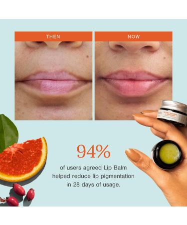 Juicy Chemistry Blood Orange & Rosehip Organic Lip Balm - Best for Pigmented & Chapped Lips | 5 Gm | International Shipping - Buy Online on GoSupps.com