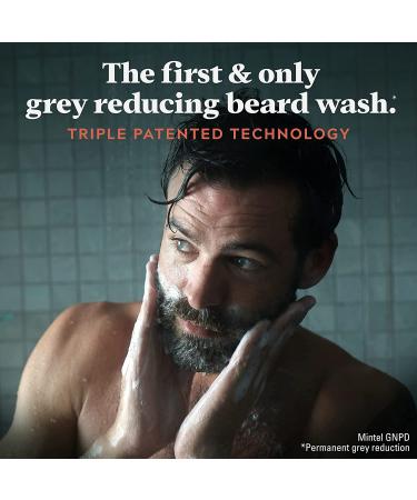 Just For Men Control GX Beard Wash Shampoo - Gradual Grey Reduction, Fuller Softer Beard - 4 Fl Oz - Buy Online on GoSupps.com