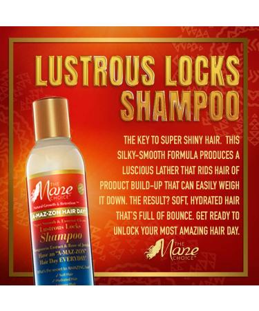 Buy The Mane Choice A-Maz-Zon Hair Day Shampoo - Hydrating & Softening for Shiny Bouncy Hair - Infused with Biotin & Oils - 8 Oz - International Shipping Available - Buy Online on GoSupps.com