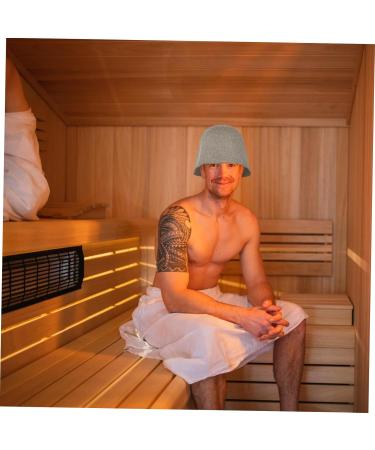 Beaupretty Filz Shower Hood | Vintage Sauna Hat & Hair Turban | Russian Felt Hat for Saunas & Night Use - Perfect As Japanese Fishing Hat - Buy Online on GoSupps.com
