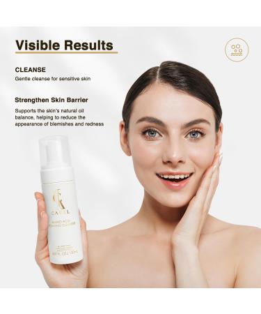 CA CAREL Amino Acid Foaming Cleanser - Gentle Facial Cleansing Foam for All Skin Types - Buy Online on GoSupps.com