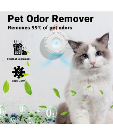 Cat Litter Deodorizer & Odor Eliminator | 99% Odor Neutralizer Device | Portable Air Purifier for Litter Boxes - Buy Online on GoSupps.com