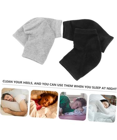 Healeved 2 Pairs Gel Heel Socks Moisturizing Feet Sock Sleep Spa Socks Heel Repair Socks Cracked Heel Socks Sunglasses Strap Moisturizing Heel Socks Non-Slip Cotton Men and Women Foot Socks 16.5x10x0.8cm - Buy Online on GoSupps.com