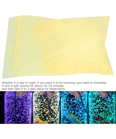 Nail Luminous Powder DIY Luminous Powder Long Service Life for Hair Salon for Personal Dress for Cosmetics for Ladies Dressing(Golden) - Buy Online on GoSupps.com