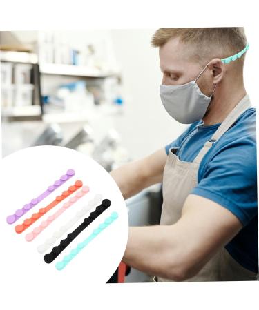 Minkissy 6-Pack Anti-Le-ear Mask Extensions | Reusable Silicone Ear Caps for Kids | Soft Comfortable Face Mask Holders - Buy Online on GoSupps.com