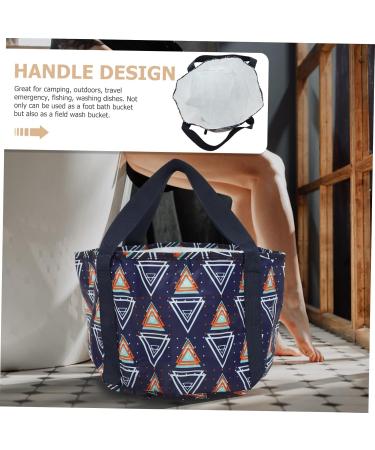 minkissy Foldable Foot Bag Portable Water Bucket Feet Soaking Bucket Foldable Tub Spa Bucketsa Foldable Bath Tub Camping Bucket Feet Soaking Tub Feet Spa Tub Travel Peva Hood Sole of Foot - Buy Online on GoSupps.com