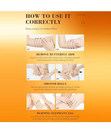 Cr me br le-graisses pour le ventre 60 ml raffermissante modelante et raffermissante pour les courbes du corps pour la taille les jambes les bras et les fesses 1pc - Buy Online on GoSupps.com