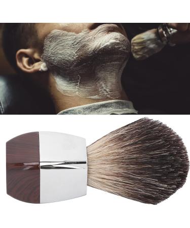 Professional Men's Shaving Brush - Portable Stainless Steel Handle for Home & Salon Use | Best Travel Razor Brush - Buy Online on GoSupps.com