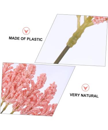 Zerodeko 36 Pcs Artificial Corn Ear Fake Flower Floral Arrangement Wheat Ear Houseplants Live Indoor Greenery Green Vase Plant Indoor Pampas Vase Reward Pink Bride Cascade Plastic Pinkx2pcs 30X1.5CMx2pcs - Buy Online on GoSupps.com