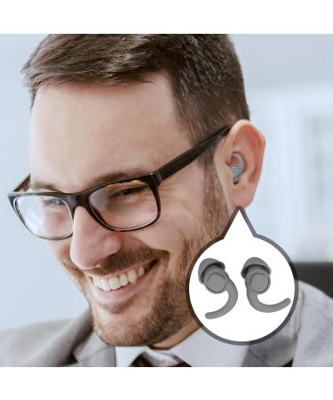 Ear Plugs for Sleeping Noise Cancelling - Noise Cancelling Ear Plugs for Sleeping - Calm Ear Plugs with Storage Box Hearing Protection for Snoring and Work Thaely Gray - Buy Online on GoSupps.com