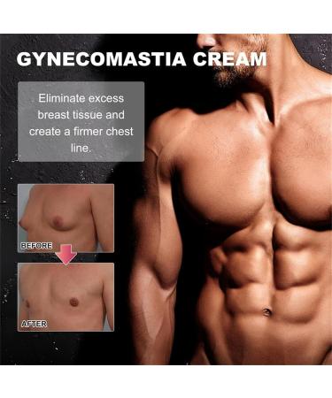 Gynecomastia Heating & Firming Oil for Men - Strengthen Chest Muscles (1Pc) | Buy Internationally - Buy Online on GoSupps.com