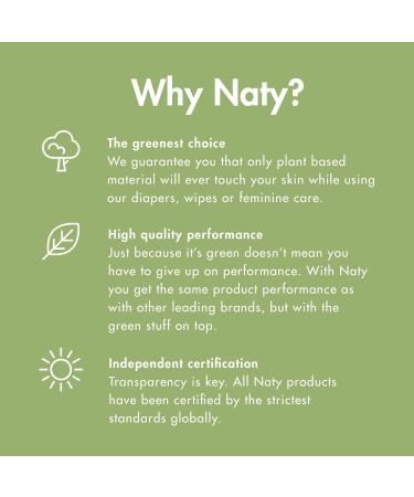 Buy Eco by Naty Organic Cotton Menstrual Pads - 14 Pieces Eco-Friendly & Healthier Choice for Women - International Shipping Available - Buy Online on GoSupps.com