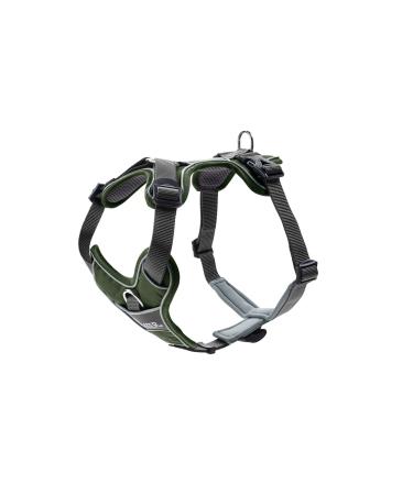 HUNTER DIVO dog harness L-XL 79-107 cm green/grey 79 - 107 cm green/grey