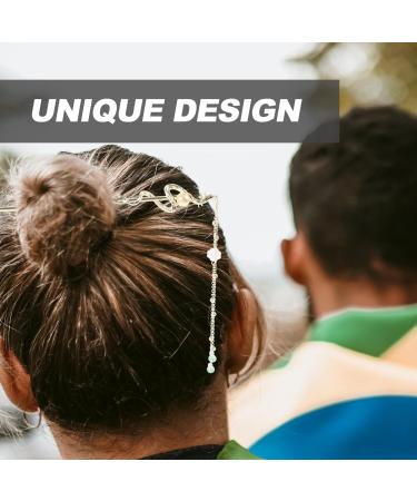 FOMIYES Dragon Hair Stick Chinese Hair Chopstick Tassels Hairpin Women Hair Stick for Buns - Buy Online on GoSupps.com
