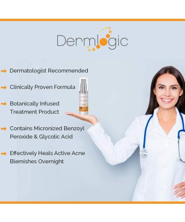 Acne Spot Treatment for Whitehead & Blackhead Pimples - Overnight Solution for Cystic Breakouts. Clears Severe to Mild Blemishes. Alcohol-Free Formula for Teens & Adults - Buy Online on GoSupps.com