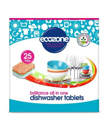 Ecozone All in One Dishwasher Tablets x 25 400g