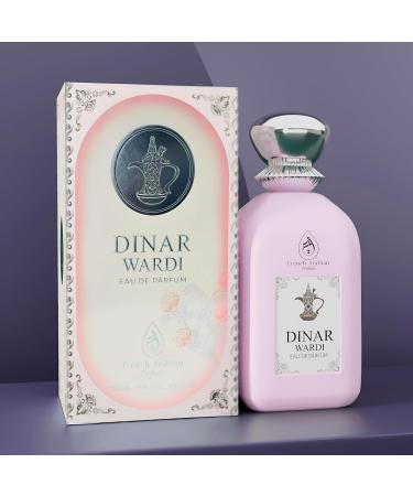 Dinar Wardi 100ml Eau De Parfum- Long-lasting Perfume for Women- Soft Musky Floral Vanilla Perfume Spray - Buy Online on GoSupps.com