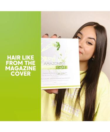 Amazonliss Vegan Keratin Hair Treatment Set - Purifying Shampoo, Reducer Fluid, and Reconstructive Mask - Natural Hair Care Products for Conditioning and Complete Hair Repair - Buy Online on GoSupps.com