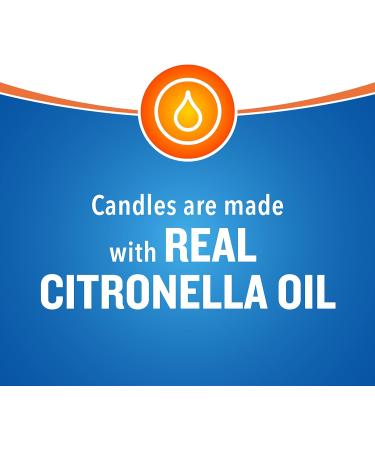 Cutter 66384-1 Camping Candles - Pack of 6 Silver | Long-Lasting Outdoor Citronella Candles - Buy Online on GoSupps.com