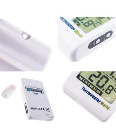 Digital Max-Min Greenhouse Thermometer | Accurate Temperature Monitoring for Indoor & Outdoor Use - Buy Online on GoSupps.com