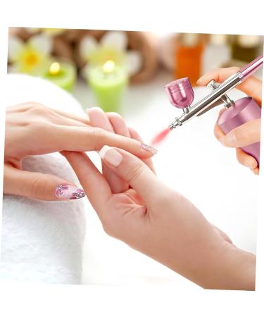 Angoily 1 Set Handheld Cordless Airbrush Nail Art Supplies Airbrush for Nails Air Brush for Barber Airbrush Compressor Air Brush for Nails Spray Charging Cable Wireless Aluminum Alloy - Buy Online on GoSupps.com