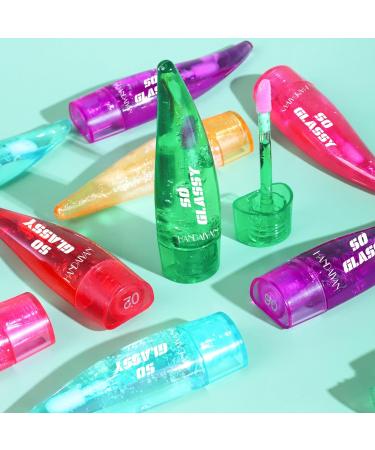 Mrettick Aloe Vera Lip Gloss: Long Lasting Nutritious Lip Balm for Lip Treatment and Dry Lips - Moisturizing Lip Oil - Color Changing Tinted Lip Balm Set - Buy Online on GoSupps.com