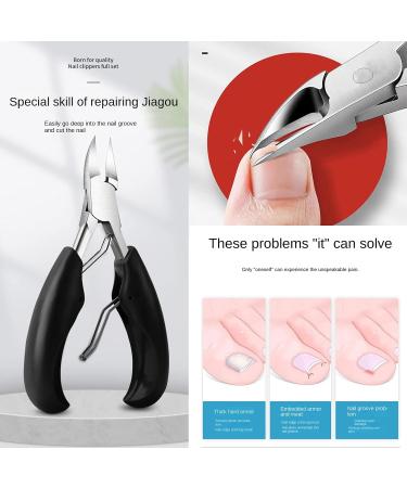 Manicure Set Nail Clippers Nail Scissors Nail File Cuticle Remover Cuticle Scissors Nail Set Cuticle Clippers Ingrown Toenails Set of 4 - Buy Online on GoSupps.com