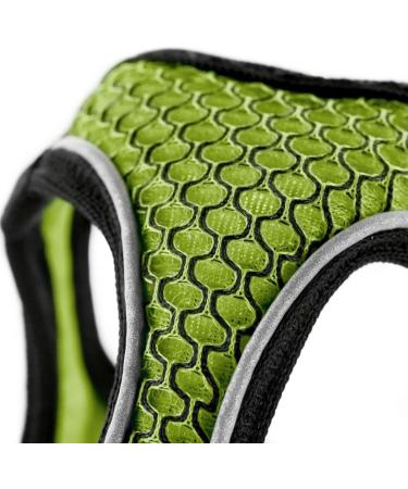 HUNTER HILO COMFORT Harness for Small Dogs | Mesh & Reflective | XXS-XS Lime - Shop Now! - Buy Online on GoSupps.com