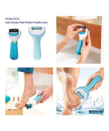 24-Pack Extra Coarse Pedi Perfect Refills | Compatible with Amope Pedi Perfect Foot File | 6 Extra + 12 Regular + 6 Soft - Buy Online on GoSupps.com