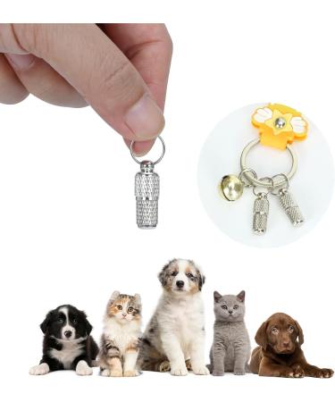 Welsberg 6-Piece Waterproof Address Pendant & Sleeve Set for Dogs & Cats | Ultra-Light Silver Trailer Caps - Buy Online on GoSupps.com