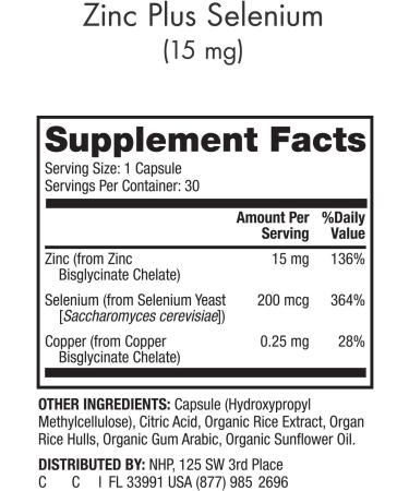 Dr. Mercola Zinc Plus Selenium - 30 Capsules for Immune Support - Buy Online on GoSupps.com