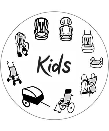 SANDINI SleepFix Kids Outlast Child Neck Pillow with Support Function | Temperature Regulation for Car/Bike/Travel | Prevent Head Tilting | Black - Buy Online on GoSupps.com