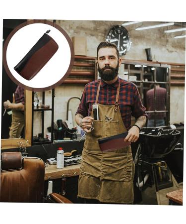 Buy Minkissy 3-Piece Scissor Pocket Accessories | Hairdressing Tool Storage Bag | Classic Leather Design for Hairdressers | Organize Your Hair Accessories - Buy Online on GoSupps.com