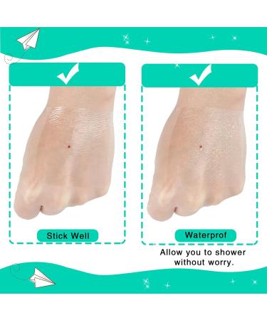 150-Piece Makeup Hand Palette Stickers | Disposable Adhesive Pallet for Nail Art | Waterproof Transparent Cosmetic Tape - Buy Online on GoSupps.com