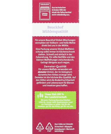 Buy Bauckhof Spelt Wafers Demeter - Organic 6 Pack (6 x 200g) | International Shipping Available - Buy Online on GoSupps.com