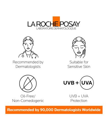 La Roche-Posay Body Sunscreen Anthelios Sunscreen Broad Spectrum UVA & UVB Sun Protection Fragrance-Free Non-Comedogenic Non Greasy Hypoallergenic Travel Sunscreen Dermatologist Recommended MINERAL SUNSCREEN SPF 50 - Buy Online on GoSupps.com