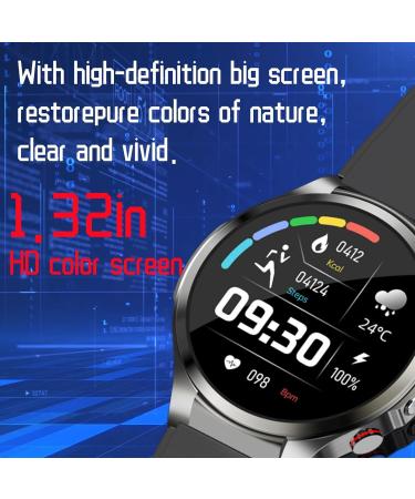 OWKAY Non-invasive Blood Glucose Test Smart Watch - Gray | 30+ Sport Modes | IP68 Waterproof - Buy Online on GoSupps.com