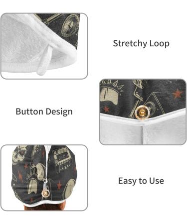 Buy Punk Turban Microfiber Hair Drying Cap - Quick Dry 2 Pack for Women | International Shipping Available - Buy Online on GoSupps.com