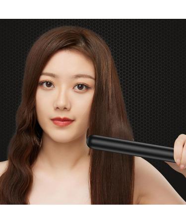 Electric Hair Straightener Brush Negative Ion Hair Straightener Brush Heated Straightening Brush Portable Electric Straightening Heated Styling Comb Negative Ion Styling Comb US Plug 100 to 240V - Buy Online on GoSupps.com