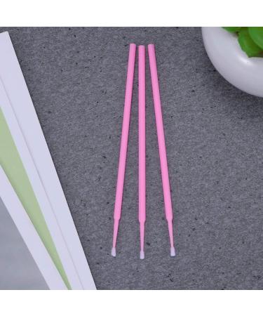 Healifty 100pcs Make up for Face Makeup Micro Brush Micro Applicator Brush Eyelash Brush Mascara Pink - Buy Online on GoSupps.com